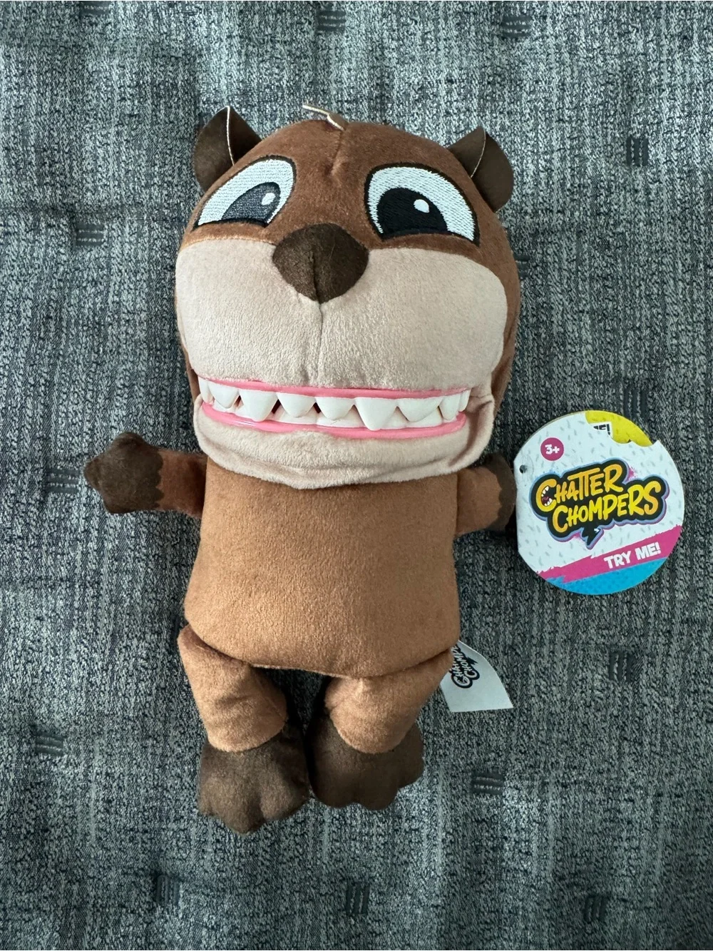 Chatter Chompers Beaver Plush 6.5